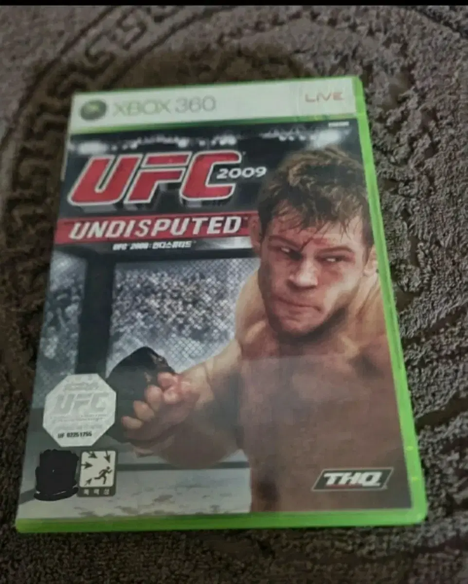 [XBOX360] UFC 언디스퓨티드 격투기 게임 엑스박스 엑박 타이틀